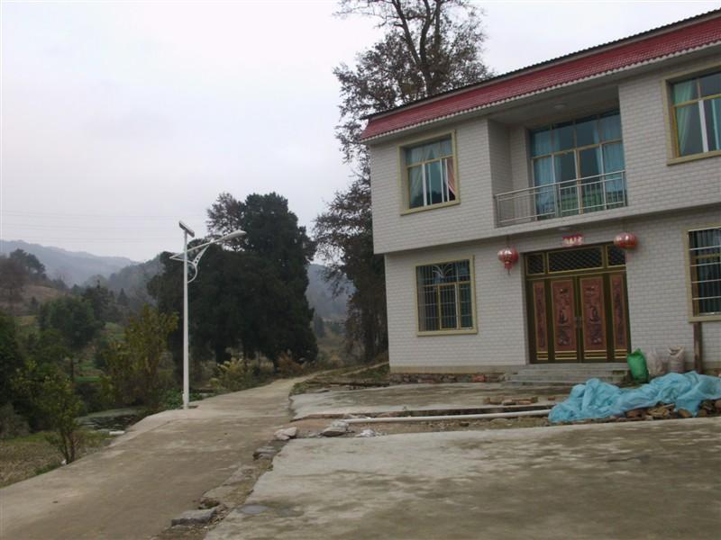 湖南省长沙市某县城乡村路灯